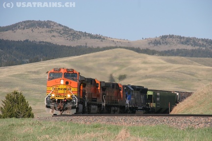 BNSF4763-MAY06-WEST END,MT